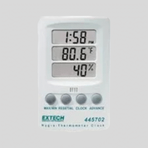 Hygro-Thermometer Clock