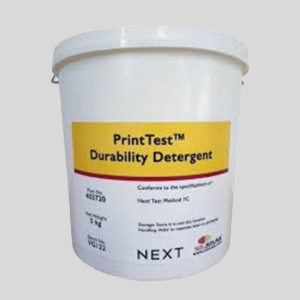 Print Test Durability Detergent